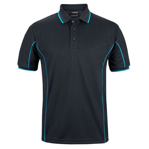 Podium Mens Piping Polo Thumbnail