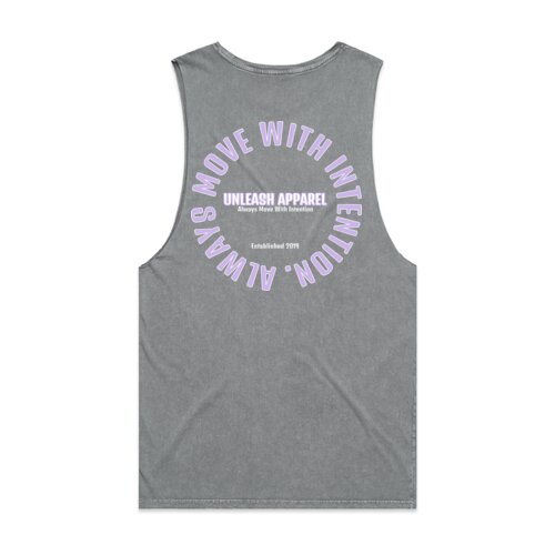 Move With Intention Stone Wash Singlet Thumbnail